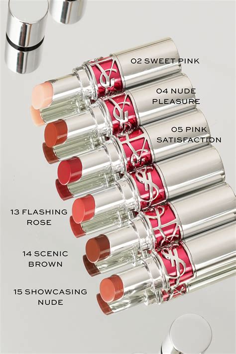 ysl lip gloss 12|YSL lip gloss chart.